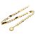 Chanel Cambon Coco Mark Medaillon Kettengürtel Golden Metallisch