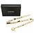 Chanel Cambon Coco Mark Medaillon Kettengürtel Golden Metallisch - Ansicht 5