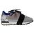 Day Baskets Balenciaga Race Runner en marbre en suède gris