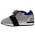 Day Baskets Balenciaga Race Runner en marbre en suède gris - vue 2