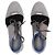 Day Baskets Balenciaga Race Runner en marbre en suède gris - vue 4