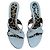 DOLCE & GABBANA MULE IN PELLE SCAMOSCIATA. Bianco sporco - vista 3