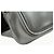 Borsa a spalla argento metallico Burberry - vista 6