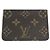 Tarjetero Monogram Louis Vuitton Castaño Verde - vista 2
