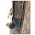 Borsa tote Monogram Macassar Louis Vuitton Marrone Nero - vista 18