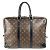 Borsa tote Monogram Macassar Louis Vuitton Marrone Nero - vista 2