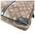 Borsa tote Monogram Macassar Louis Vuitton Marrone Nero - vista 6