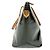 Louis Vuitton Monogram Vernis Bellevue GM Tote Bag Blau Grün - Ansicht 3