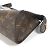 Borsa Pouch Stand Damier Monogram Louis Vuitton Marrone Damier ebene Monogramma - vista 6