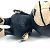 MCM A BATHING APE Milo Visetos Portachiavi Charm Nero - vista 6