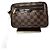Monedero Macao Damier Ebene Louis Vuitton Marrón Castaño