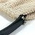 Borsa a mano in plastica a rete con logo Chanel Nero Beige - vista 8