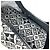 Borsa tote Neverfull MM Monogram Louis Vuitton dal 1854 Nero Bianco - vista 12