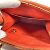 Chanel Vintage CC Coco Mark gesteppte Wildleder Schultertasche Orange - Ansicht 14