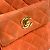 Chanel Vintage CC Coco Mark gesteppte Wildleder Schultertasche Orange - Ansicht 8