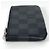 Monedero Damier Graphite Louis Vuitton Negro - vista 4