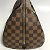 Borsa Boston Damier Rivera MM Louis Vuitton Marrone Damier ebene - vista 3