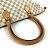 Borsa Saleya MM Damier Azur di Louis Vuitton Bianco - vista 9
