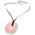 Hermès Collier d'accessoires Hermes Fidelio Village Rose Blanc  - vue 1