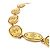 Chanel 2.6 Coco Mark Medaille Kettengürtel Golden - Ansicht 2