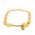 Chanel 2.6 Coco Mark Medaille Kettengürtel Golden - Ansicht 6