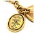 Chanel 2.6 Coco Mark Medaille Kettengürtel Golden - Ansicht 9