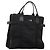 Borsa a mano GUCCI in tela nera 115517 Auth nb281 Nero