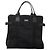 Borsa a mano GUCCI in tela nera 115517 Auth nb281 Nero - vista 2
