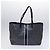 TORY BURCH Borsa Tote Bally in PVC Pelle 2Set Nero Giallo Auth ti2961 - vista 2