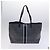 TORY BURCH Borsa Tote Bally in PVC Pelle 2Set Nero Giallo Auth ti2961 - vista 3