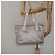 CHANEL Nuova linea di viaggio Borsa Tote in Nylon Rosa CC Auth th5849 - vista 21
