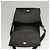 Borsa a spalla CHANEL Choco Bar in pelle di agnello nera CC Auth mr1233 Nero - vista 14