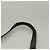 Borsa a spalla CHANEL Choco Bar in pelle di agnello nera CC Auth mr1233 Nero - vista 8