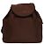 Zaino BALENCIAGA in nylon marrone Auth bs24055 - vista 2