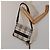 Burberry Borsa a spalla Nova Check in nylon beige marrone argento autentica 116145 - vista 21