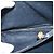 Céline Borsa a spalla Celine C Sulky in tela blu navy e oro Auth BD1174 D'oro - vista 17