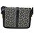 Céline Borsa a spalla Celine C Sulky in tela blu navy e oro Auth BD1174 D'oro - vista 3