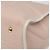Borsa Tote Gancini di Salvatore Ferragamo in tela pelle rosa bianco oro Auth EC754 - vista 12