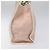 Borsa Tote Gancini di Salvatore Ferragamo in tela pelle rosa bianco oro Auth EC754 - vista 5