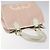 Borsa Tote Gancini di Salvatore Ferragamo in tela pelle rosa bianco oro Auth EC754 - vista 6