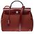 Hermès HERMES Herbag Leather Bag Red - 102617
