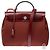 Hermès HERMES Herbag Leather Bag Red - 102617 - view 3