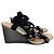 Sandali BALENCIAGA T.EU 38.5 Camoscio Nero
