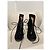 Botines GIANVITO ROSSI T.EU 38.5 De ante Negro - vista 4
