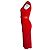 Elisabetta Franchi, Strickkleid in Orange Rot - Ansicht 2