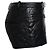 Phillip Lim Philipp Lim, shorts de couro acolchoado Preto - vista 3