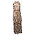 Missoni Lurex gestricktes Halterkleid Braun Golden