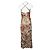 Missoni Lurex gestricktes Halterkleid Braun Golden - Ansicht 3