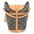 Borsa da viaggio Monogram Louis Vuitton Marrone - vista 2