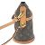 Borsa da viaggio Monogram Louis Vuitton Marrone - vista 3